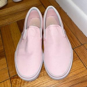 Pink Slip On Vans